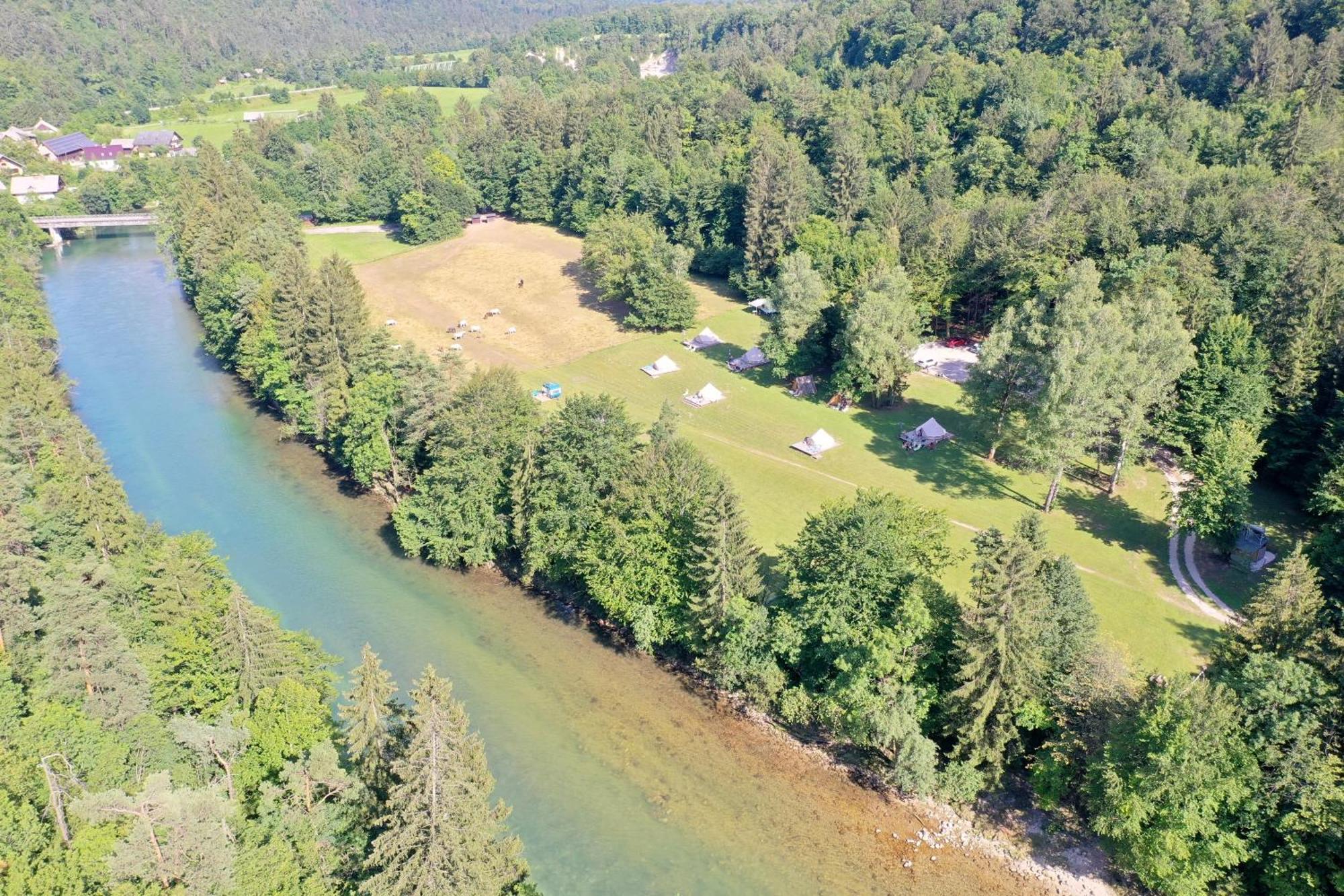 Eco River Camp - Pitches Radovljica Dış mekan fotoğraf