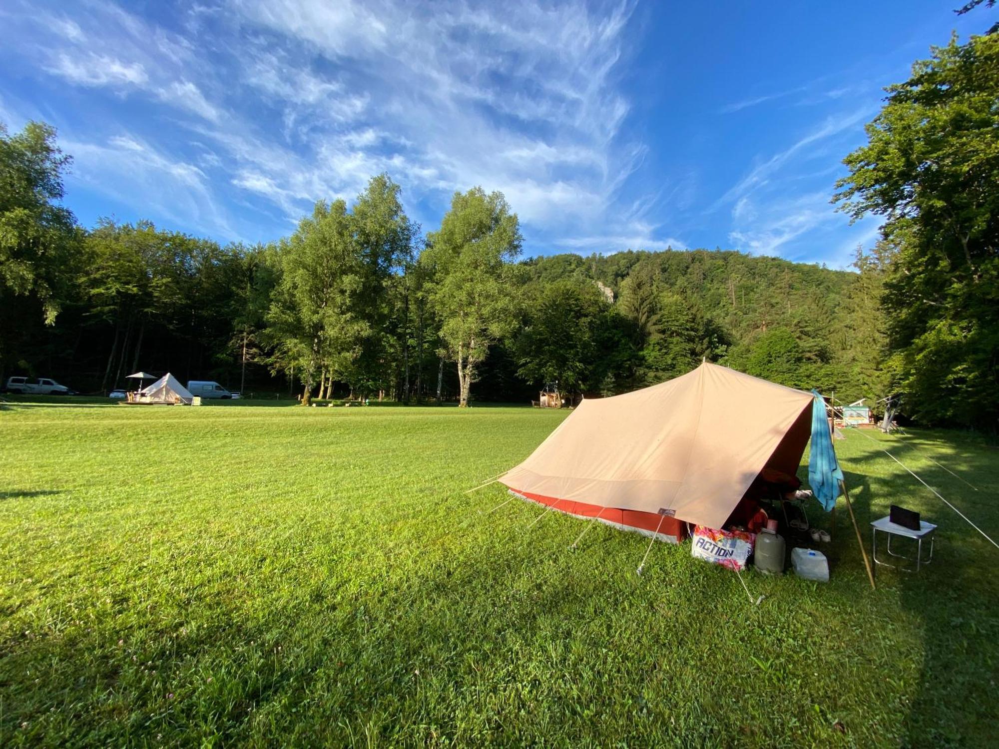 Eco River Camp - Pitches Radovljica Dış mekan fotoğraf